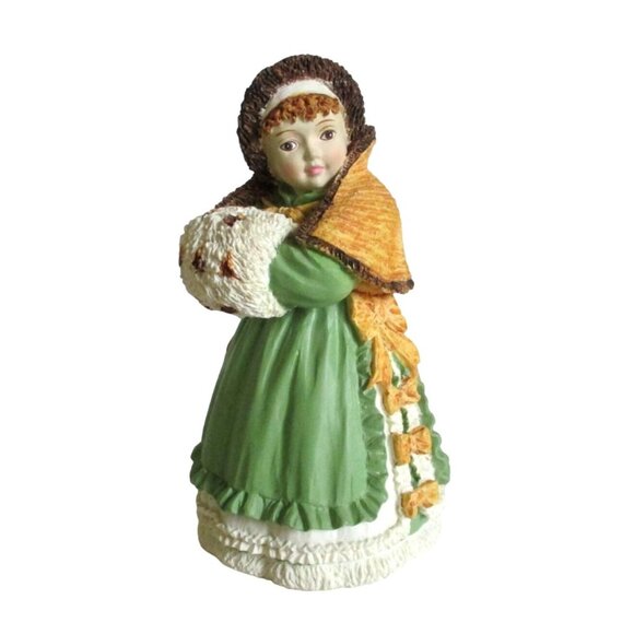 Maud Humphrey Bogart Figurine - Vintage Winter's Child Figure - LE Hamilton Gift - Picture 1 of 7